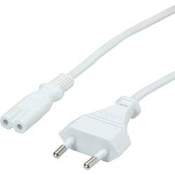 VALUE, VALUE Netzkabel White 19.99.2095 Euro-Flach auf C7 Buchse 1.8m