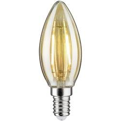 Paulmann 28704 LED EEK F (A - G) E14 Kerzenform 2.6 W = 26 W Gold (Ø x H) 35 mm x 98 mm 1 St.