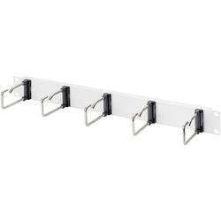 Digitus DN-97666 19 Zoll Netzwerkschrank-Kabelführung 1 HE Grau