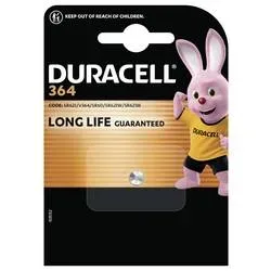DURACELL, DURACELL Knopfbatterie Specialty 364 V364, SR60, SR621W, 1.5V