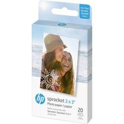 HP, HP ZINK Photo Paper 5x7,6 cm HPIZ2X320 Sticky-Backed 20 Blatt