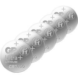 GP Knopfzelle CR2450 3 V 5 St. Lithium GPCR2450STD954C5