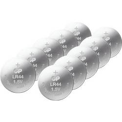 GP Knopfzelle LR44 1.5 V 10 St. 110 mAh Alkali-Mangan GP76ASTD496C10