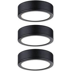 Paulmann LED-Schrankleuchte LED LED fest eingebaut 9 W Warmweiß Schwarz