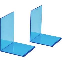Maul, MAUL Buchst&uuml;tze 10x10x13cm 3513631 transparent blau 2 St&uuml;ck