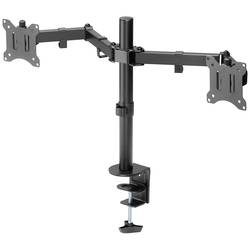 Digitus Monitor-Tischhalterung DA-90400 2 Display(s) 33,0 cm (13) - 81,3 cm (32) Schwarz, Schwarz (matt) Drehbar,