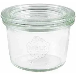 WECK 80 Mini-Sturzglas 12er-Karton 80 ml ohne Ringe und Klammern