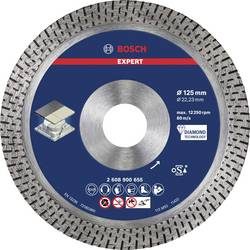 Bosch Accessories 2608900655 EXPERT HardCeramic Diamanttrennscheibe Durchmesser 125 mm Bohrungs-Ø 22.23 mm Stein, Beton,