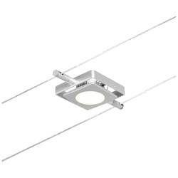 Paulmann Niedervolt-Seilsystem-Leuchte 4.5 W LED Chrom (matt), Chrom