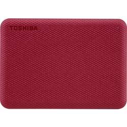 Toshiba, TOSHIBA - Canvio Advanced 2020 2 TB, Rot Bunt, 2 TB