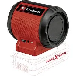 Einhell, Einhell - Power X-Change Akku-Lautsprecher TC-SR 18 Li BT - Solo, Rot Bunt