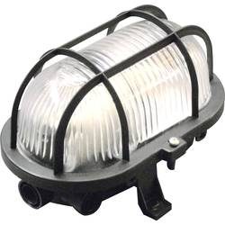 Müller-Licht Oval Feuchtraumleuchte E27 60 W Schwarz