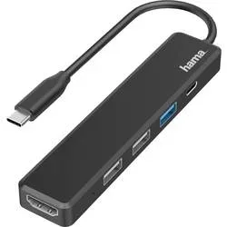 Hama - USB-C Dockingstation, Anthrazit