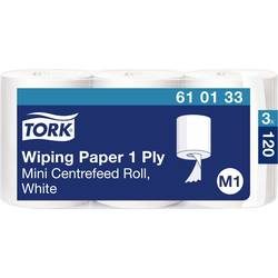 Tork, Tork Advanced Wischtücher M1 Zentralentnahme Weiß 1-lagig 610133 3 Rollen à 771 Blatt