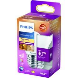 Philips LED 871951432449700 LED EEK D (A - G) E27 Tropfenform 3.4 W = 40 W Warmweiß (Ø x H) 45 mm x 78 mm dimmbar (Dim