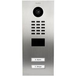 DoorBird D2102V IP-Video-Türsprechanlage LAN Außeneinheit Edelstahl V4A (gebürstet)