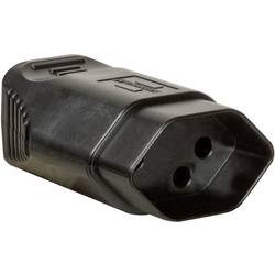 Brennenstuhl 1081412 Schutzkontaktkupplung 230 V Schwarz IP20