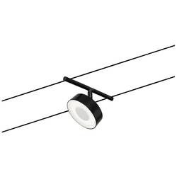 Paulmann WS DC Circle Niedervolt-Seilsystem-Leuchte Schwarz (matt), Chrom