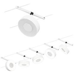 Paulmann WS DC Circle Seil-Komplettsystem Weiß (matt), Chrom