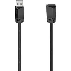 hama 00200619 USB-Verlängerungskabel, USB 2.0, 480 Mbit/s, 1,50 m