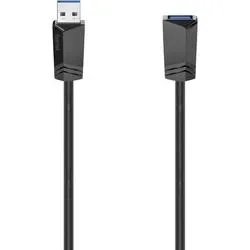 hama 00200628 USB-Verlängerungskabel, USB 3.0, 5 Gbit/s, 1,50 m