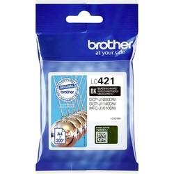 Brother, BROTHER Tintenpatrone schwarz LC-421BK DCP-J1050 200 Seiten