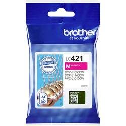 Brother, BROTHER Tintenpatrone magenta LC-421M DCP-J1050 200 Seiten