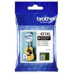 Brother, BROTHER Tintenpatrone HY schwarz LC-421XLBK DCP-J1050 500 Seiten