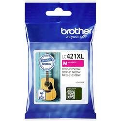 Brother, BROTHER Tintenpatrone HY magenta LC-421XLM DCP-J1050 500 Seiten