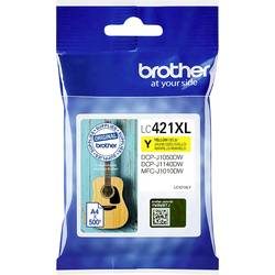 Brother, BROTHER Tintenpatrone HY yellow LC-421XLY DCP-J1050 500 Seiten