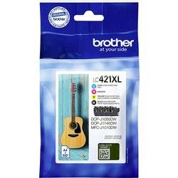 Brother, BROTHER Valuepack Tinte CMYBK LC-421XLVAL DCP-J1050 500 Seiten
