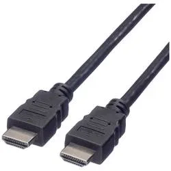 VALUE, VALUE HDMI High Speed Kabel 11.99.5557 Black, ST/ST, 1080p, 3D 5m
