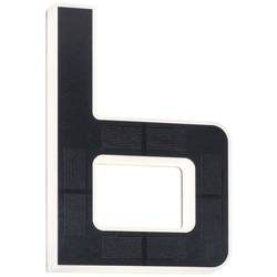 Paulmann 94651 Solar Hausnummer b Solar-Hausnummernleuchte EEK: A (A - G) Warmweiß Schwarz