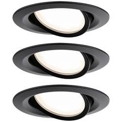 undefined, Paulmann "LED Einbauleuchte Nova Plus Coin Basisset schwenkbar IP65 rund 93mm..."