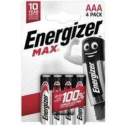 Energizer, ENERGIZER Batterien Max AAA 1.5V LR03/AM4 4 St&uuml;ck