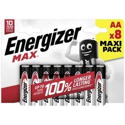 Energizer, Energizer Batterien Max AA LR6 2550 mAh Alkali 1.5 V 8 8 Stück