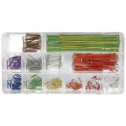 Velleman WJW351 Steckbrücken-Set Rot, Orange, Gelb, Grün, Blau, Grau, Weiß