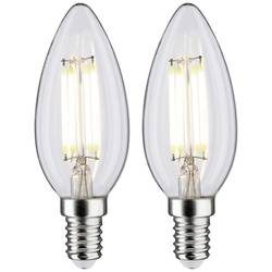 Paulmann 70453 LED EEK F (A - G) E14 Kerzenform 4.8 W Neutralweiß (Ø x H) 35 mm x 98 mm 2 St.