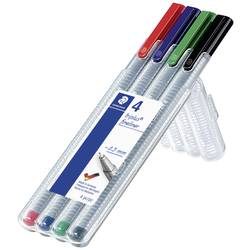 STAEDTLER, STAEDTLER Feinschr. triplus 334 0,3mm 334 SB4 4 Farben ass.