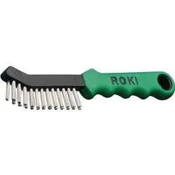 Lessmann ROKI® Drahtbürste Stahldraht 225 mm 1 St.