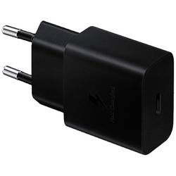 Samsung -  USB-C 15W Netzteil + Kabel, Schwarz, One Size