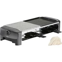 Princess 162820 Raclette 8 Pfännchen Schwarz