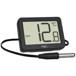 TFA Dostmann TFA - Thermometer - digital - Schwarz Thermometer Schwarz 30.1066.01