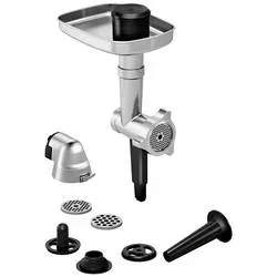 Bosch Haushalt MUZ9HA1 Fleischwolf Metall, Schwarz