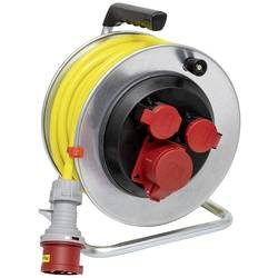 Brennenstuhl 1192822825 Kabeltrommel 25 m Gelb CEE-Stecker 16 A 5polig
