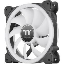 Thermaltake CL-F137-PL12SW-A PC-Gehäuse-Lüfter Schwarz (B x H x T) 184 x 129 x 162 mm inkl. LED-Beleuchtung, inkl.