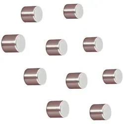 Sigel, SIGEL Superdym-Magnete 10mm BA701 stark silber, 10 St&uuml;ck