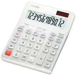 Casio, CASIO Tischrechner DE-12E-WE weiss