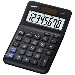 Casio, CASIO Tischrechner MS-8F schwarz