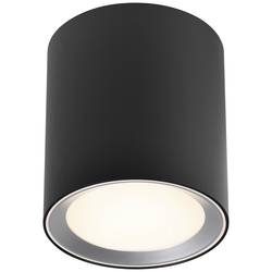 Nordlux Landon Long LED-Bad-Deckenleuchte LED LED 6.5 W Warmweiß bis Neutralweiß Schwarz